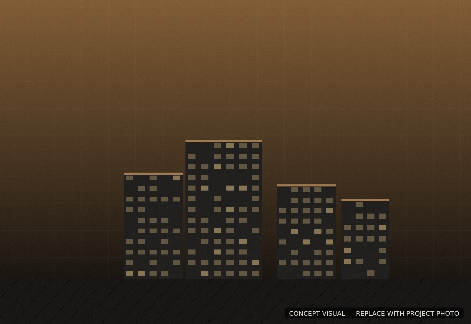Concept visual — Boutique Office Interiors, Wuse II, Abuja