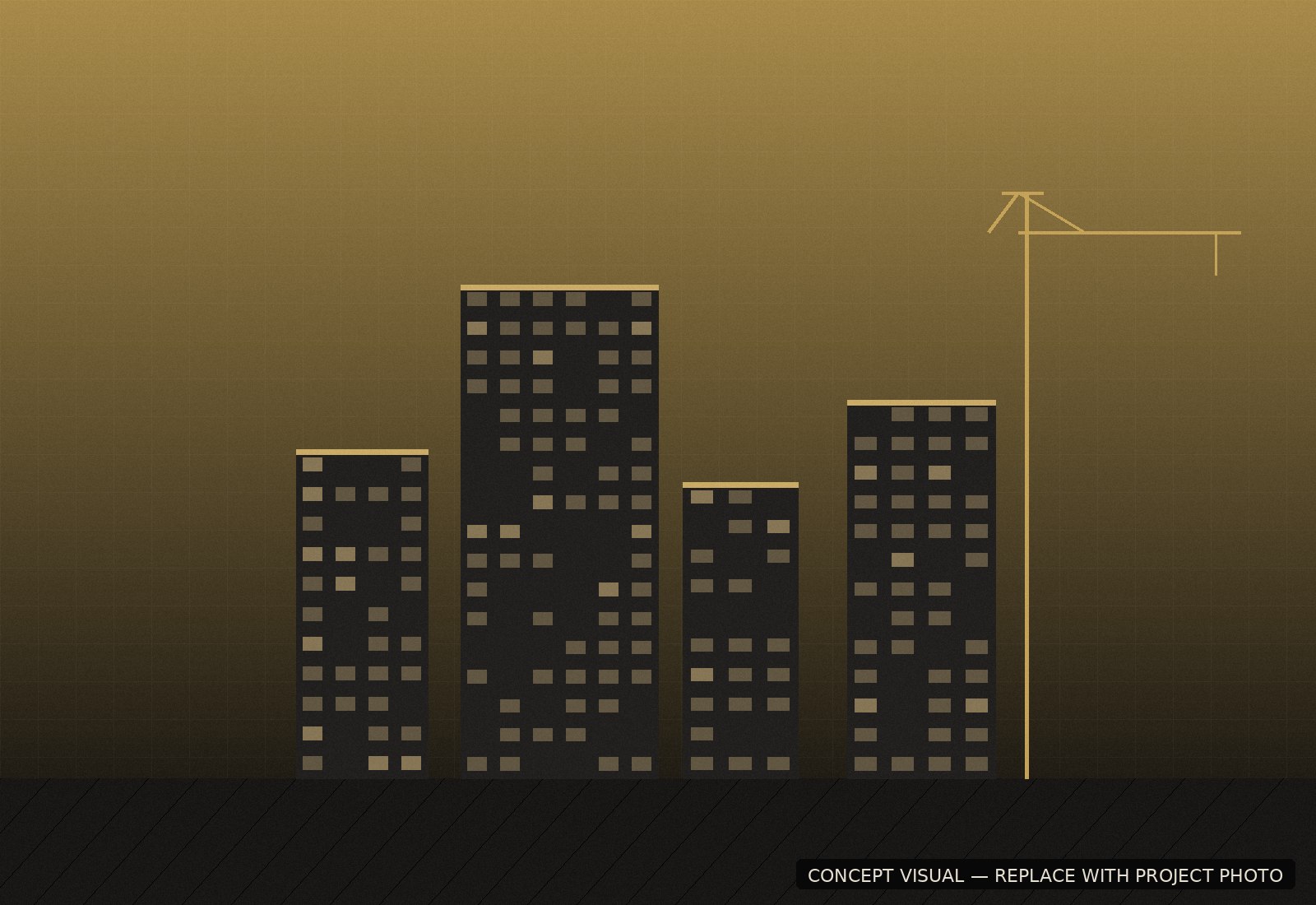 Concept visual — Skyline Executive Apartments, Jabi, Abuja